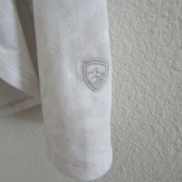 Kuhl Women's The KONSTANCE T-Shirt Small White Long Sleeve Outdoors UPF 50 Sport - Picture 5 of 12